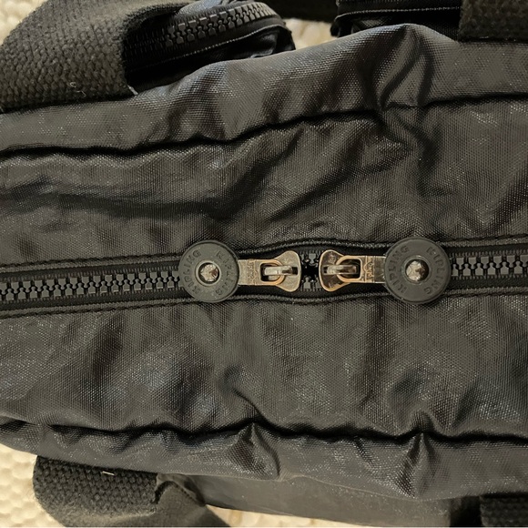 Kipling Vintage Black Satchel + Crossbody Bag - Picture 7 of 11